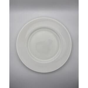 Set of 2 Wedgwood White Bone China Salad Plates 8.25" Made in England